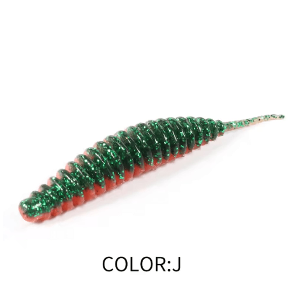 Supercontinent Tanta Soft Worm Fishing Lure 49mm 65mm For Carp And Bass PVA Friendly 19