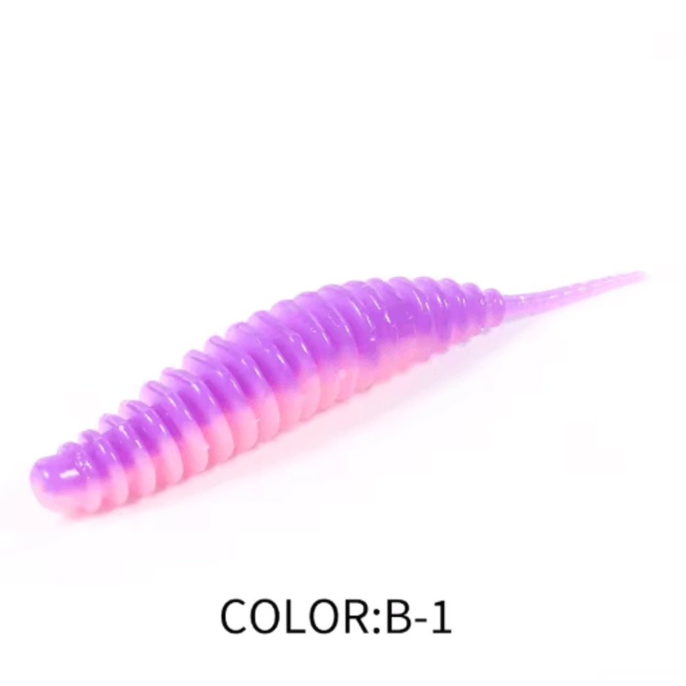 Supercontinent Tanta Soft Worm Fishing Lure 49mm 65mm For Carp And Bass PVA Friendly 2