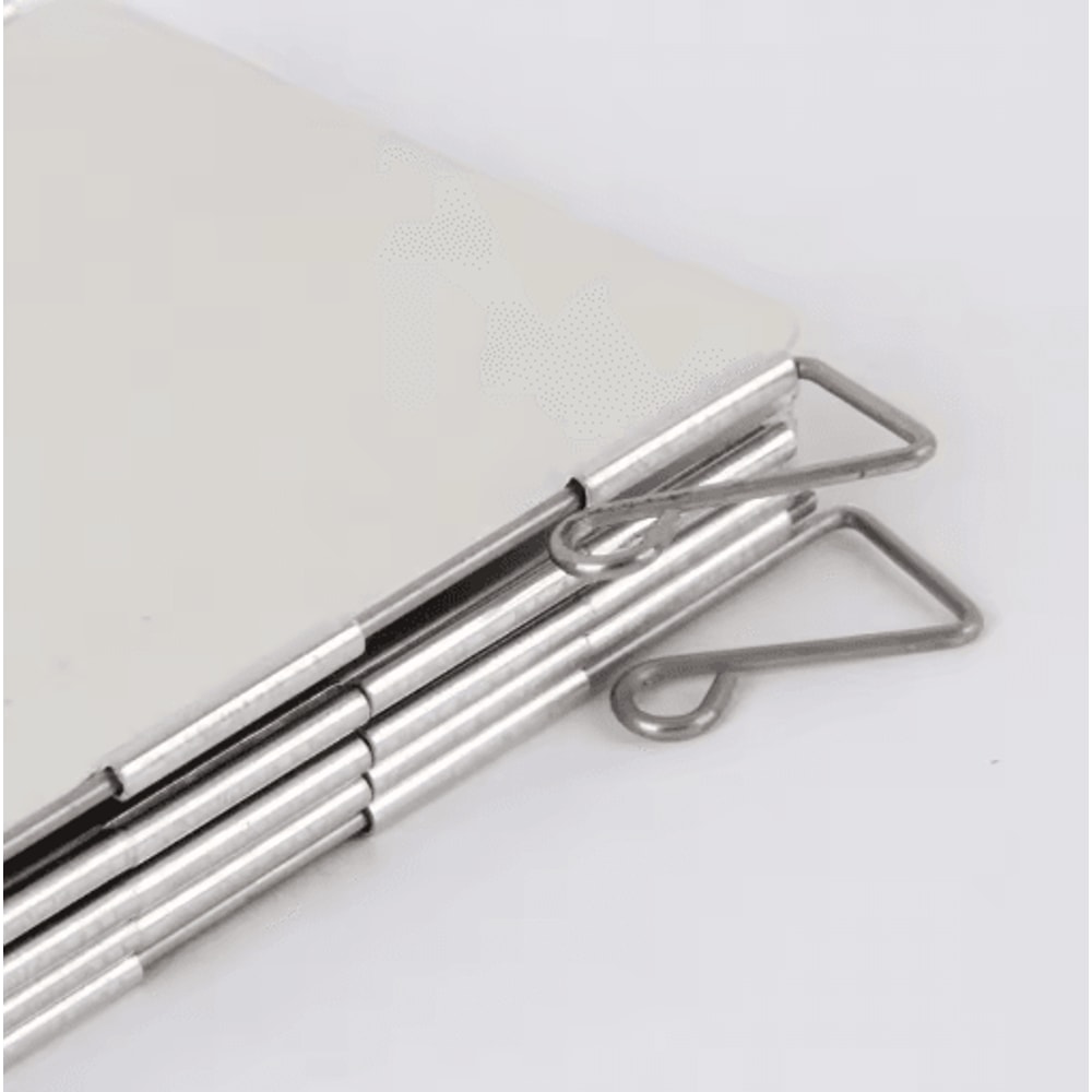 Aluminum Alloy Camping Stove Windscreen Windproof Gas Stove Shield For Outdoor Cooking 7