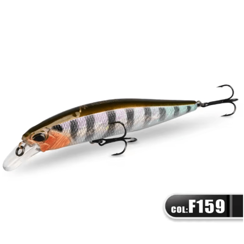 MEREDITH Jerk Minnow 100F Floating Fishing Lure Professional Hard Bait Wobbler 08 10 M 3