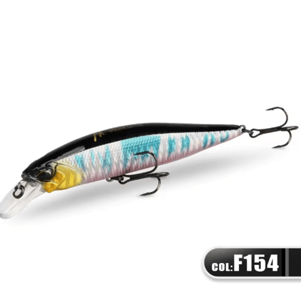 MEREDITH Jerk Minnow 100F Floating Fishing Lure Professional Hard Bait Wobbler 08 10 M 4