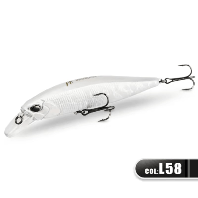 MEREDITH Jerk Minnow 100F Floating Fishing Lure Professional Hard Bait Wobbler 08 10 M 12
