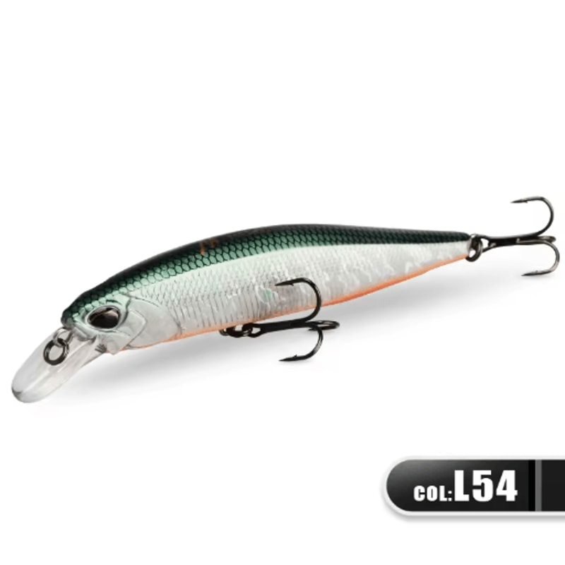 MEREDITH Jerk Minnow 100F Floating Fishing Lure Professional Hard Bait Wobbler 08 10 M 16