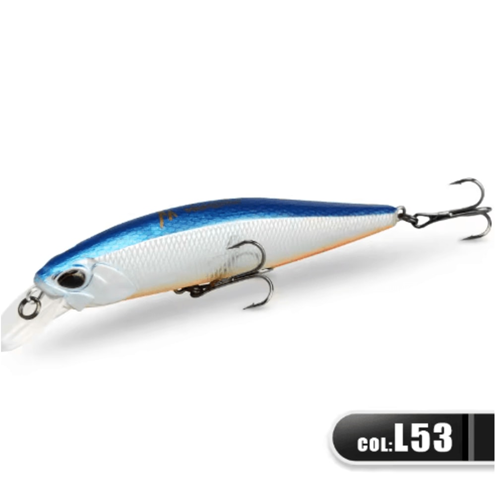 MEREDITH Jerk Minnow 100F Floating Fishing Lure Professional Hard Bait Wobbler 08 10 M 17