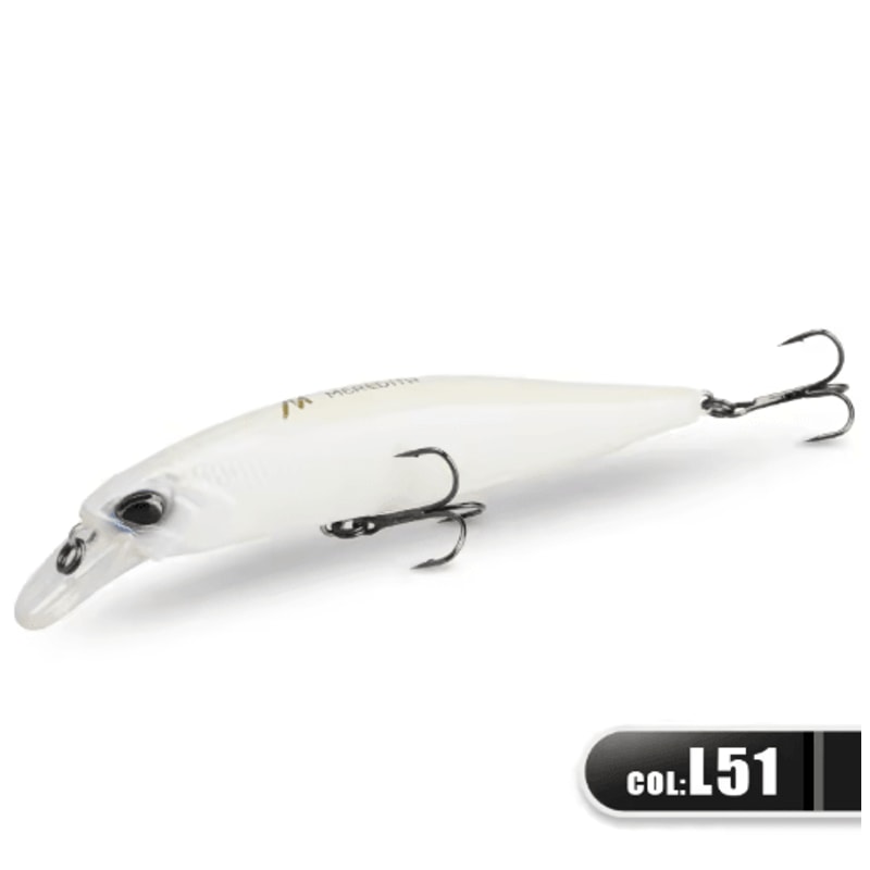 MEREDITH Jerk Minnow 100F Floating Fishing Lure Professional Hard Bait Wobbler 08 10 M 19