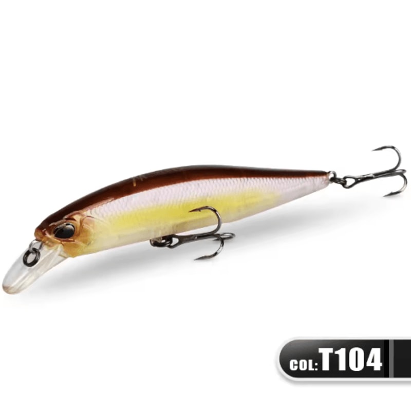 MEREDITH Jerk Minnow 100F Floating Fishing Lure Professional Hard Bait Wobbler 08 10 M 9