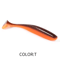 Supercontinent Double Color Soft Shad Lure T Tail Silicone Fishing Bait 5
