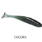 Supercontinent Double Color Soft Shad Lure T Tail Silicone Fishing Bait 13