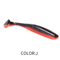 Supercontinent Double Color Soft Shad Lure T Tail Silicone Fishing Bait 15