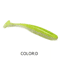 Supercontinent Double Color Soft Shad Lure T Tail Silicone Fishing Bait 21