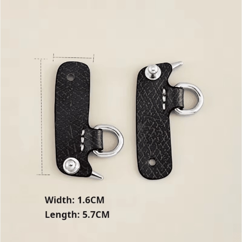 Leather Replacement Crossbody Strap For Longchamp Mini Bag No Punch Adjustable Shoulder Strap 2