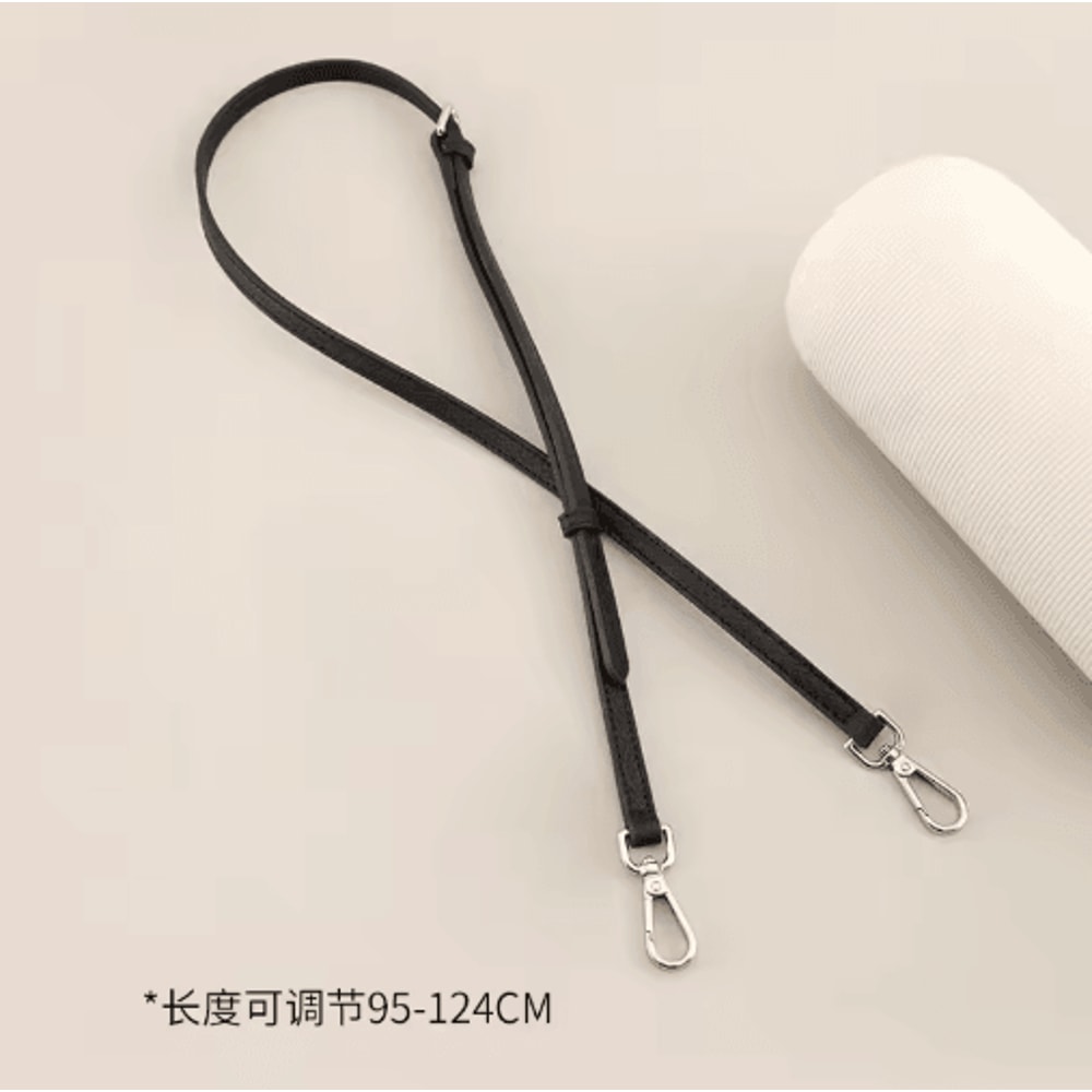 Leather Replacement Crossbody Strap For Longchamp Mini Bag No Punch Adjustable Shoulder Strap 3