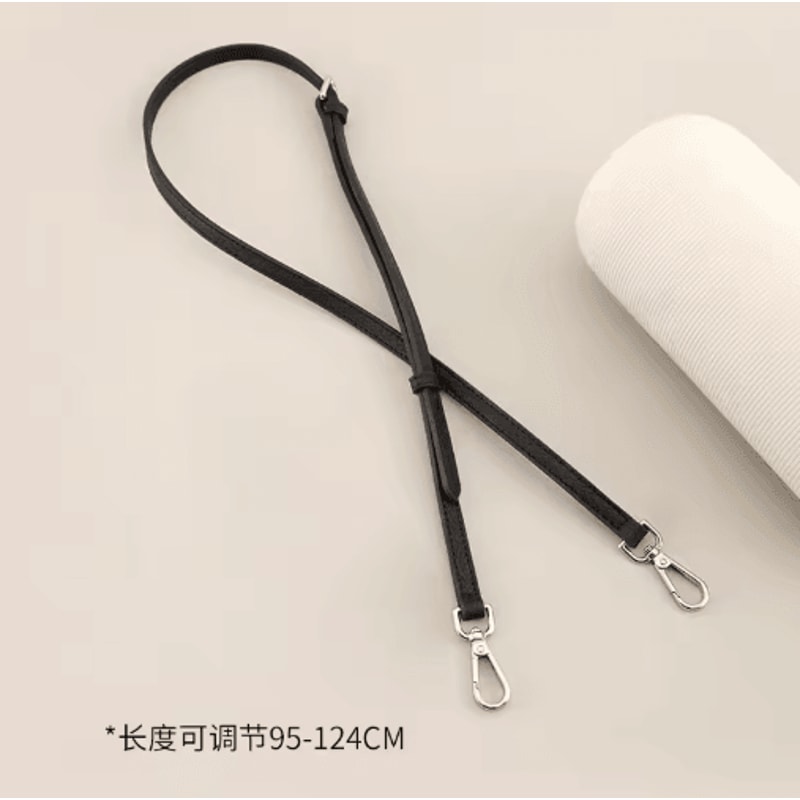 Leather Replacement Crossbody Strap For Longchamp Mini Bag No Punch Adjustable Shoulder Strap 3