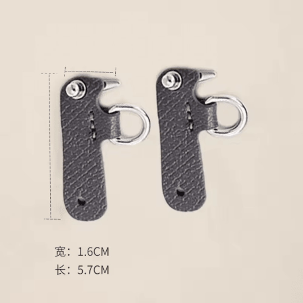 Leather Replacement Crossbody Strap For Longchamp Mini Bag No Punch Adjustable Shoulder Strap 4