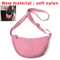 Minimalist Nylon Crossbody Shoulder Bag Lightweight Padded Travel Purse For Women 8
