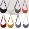 Minimalist Nylon Crossbody Shoulder Bag Lightweight Padded Travel Purse For Women 0