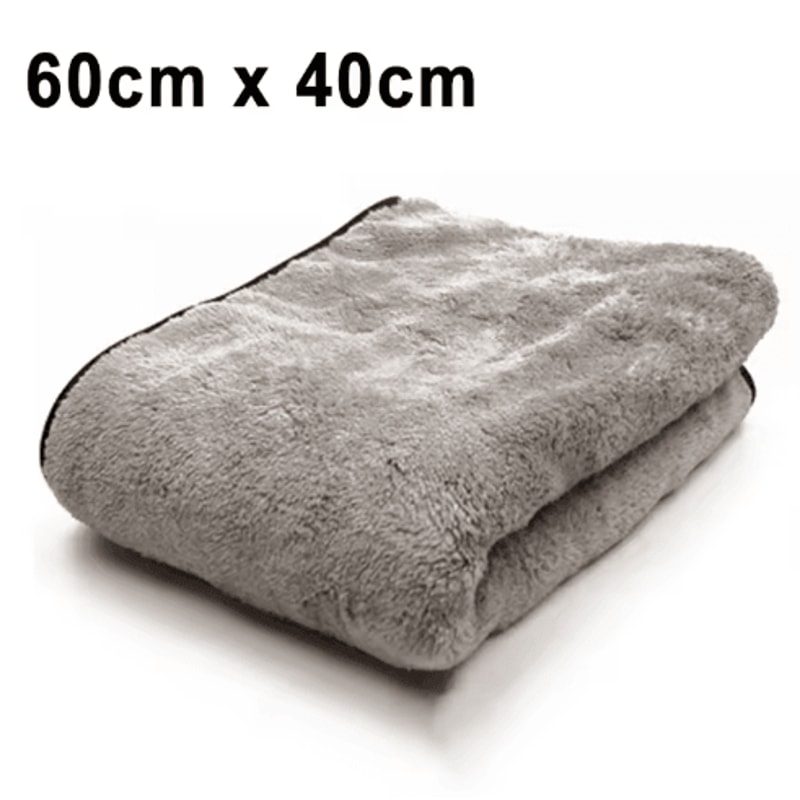 Premium Microfiber Car Drying Towel 100by40cm Super Absorbent Auto Cleaning Cloth 2