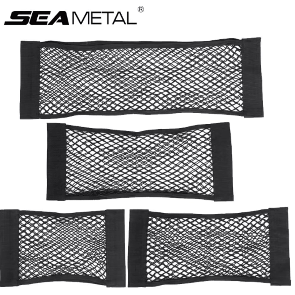Elastic Car Trunk Storage Net Organizer Nylon Mesh Luggage Holder For SUV Sedan 8