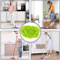 Reusable Microfiber Mop Cloth Pad For Swiffer Flat Mop Bathroom Household Cleaning Refill 25by115 0