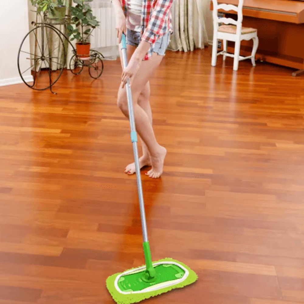 Reusable Microfiber Mop Cloth Pad For Swiffer Flat Mop Bathroom Household Cleaning Refill 25by115 8