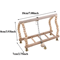 Wooden Parrot Swing Climbing Toy With Bells Hanging Ladder Playstand Hammock 5