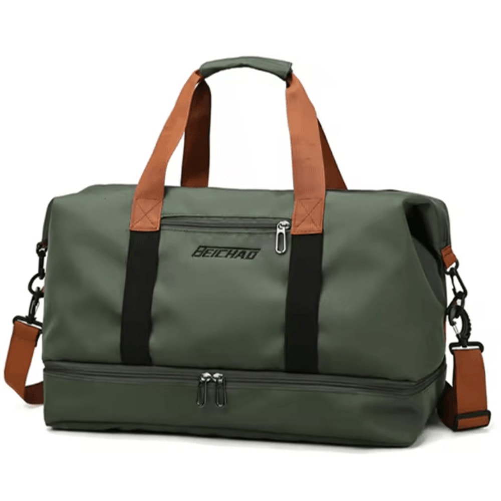 LargeCapacity Travel Duffel Bag With DryWet Separation Sports ShortTrip Hand Luggage 9