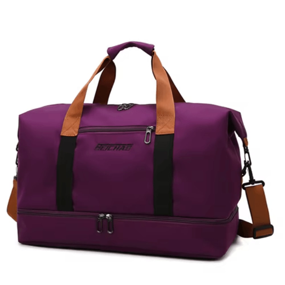 LargeCapacity Travel Duffel Bag With DryWet Separation Sports ShortTrip Hand Luggage 5