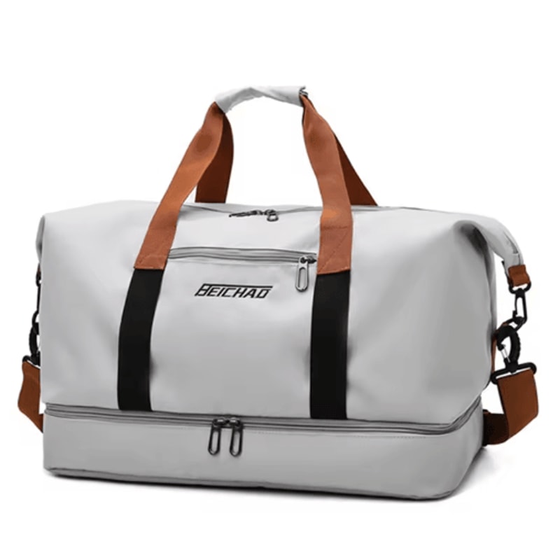 LargeCapacity Travel Duffel Bag With DryWet Separation Sports ShortTrip Hand Luggage 6