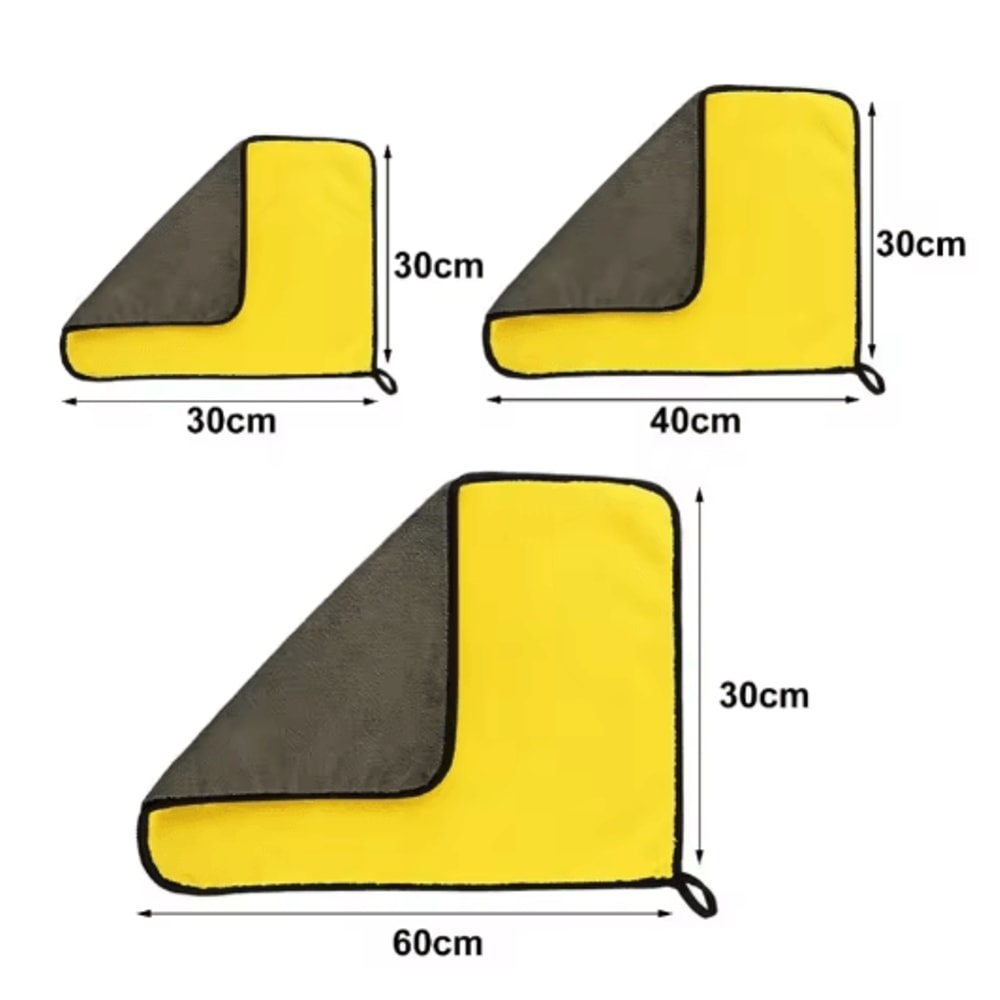 Professional Microfiber Car Cleaning Towels UltraAbsorbent Detailing Drying Cloths 101 Pcs 4