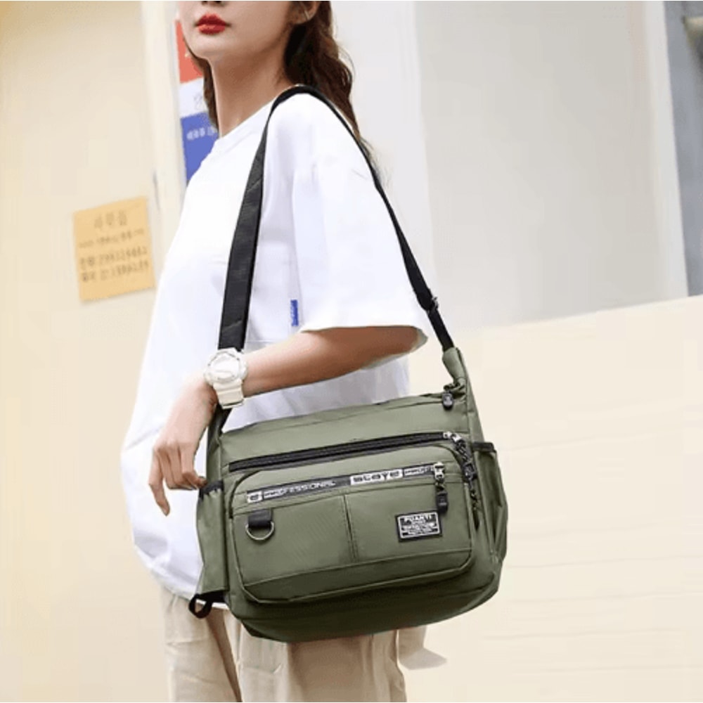 2024 Mens Waterproof Messenger Bag Compact Oxford Crossbody Sling For Work And Business 10
