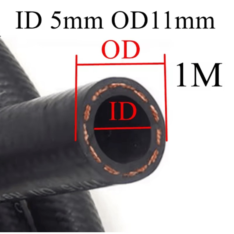 Flexible Car Fuel Hose Multi Size Fuel Line For Transfer Automotive Use 1M To 3M 15