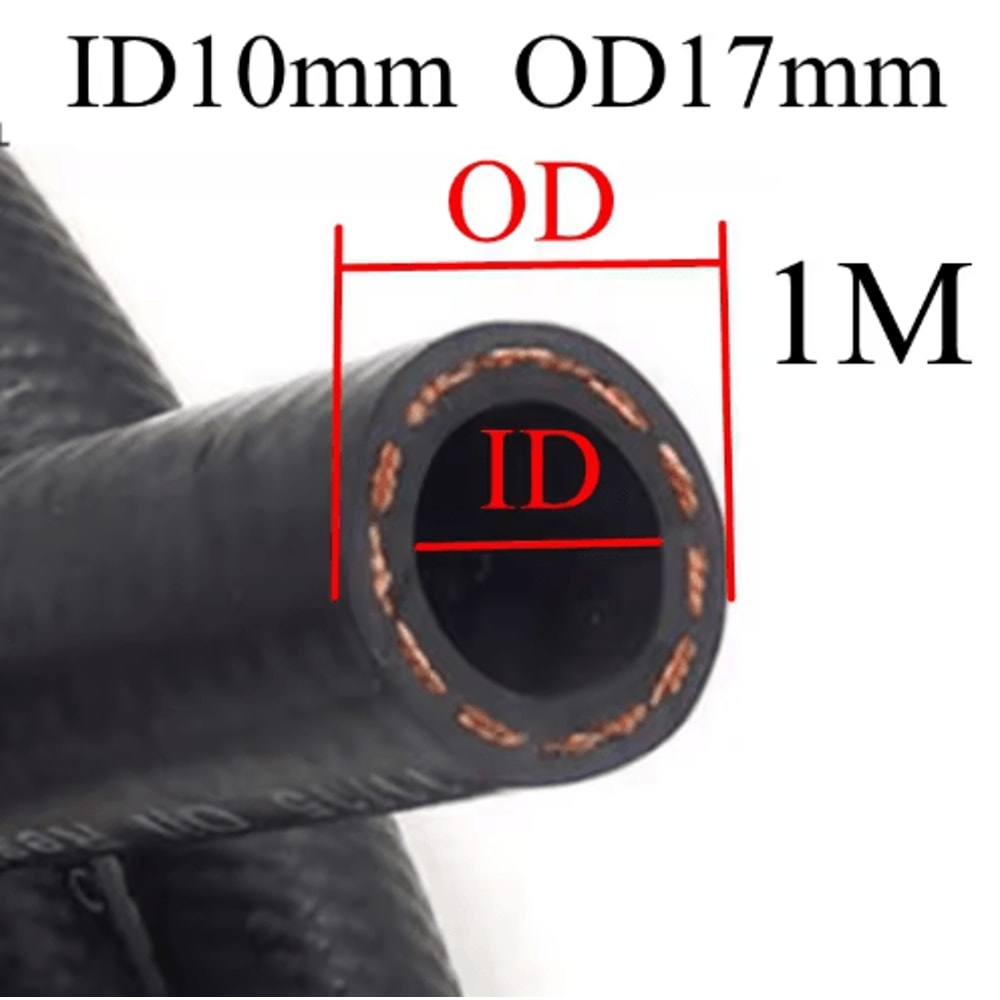 Flexible Car Fuel Hose Multi Size Fuel Line For Transfer Automotive Use 1M To 3M 17