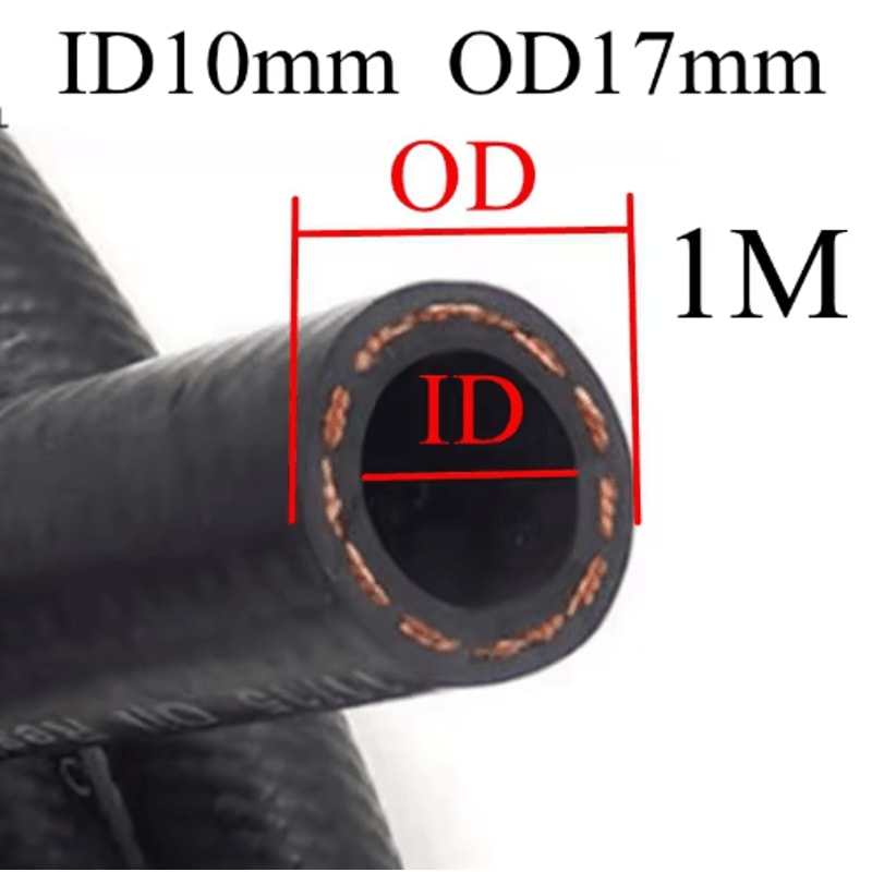 Flexible Car Fuel Hose Multi Size Fuel Line For Transfer Automotive Use 1M To 3M 17
