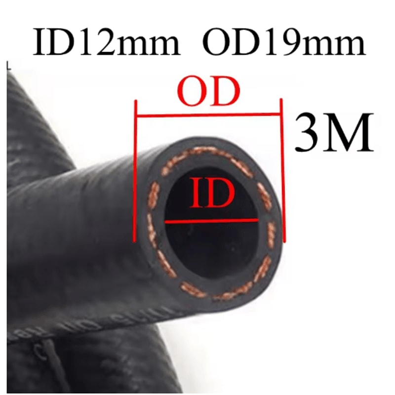 Flexible Car Fuel Hose Multi Size Fuel Line For Transfer Automotive Use 1M To 3M 2