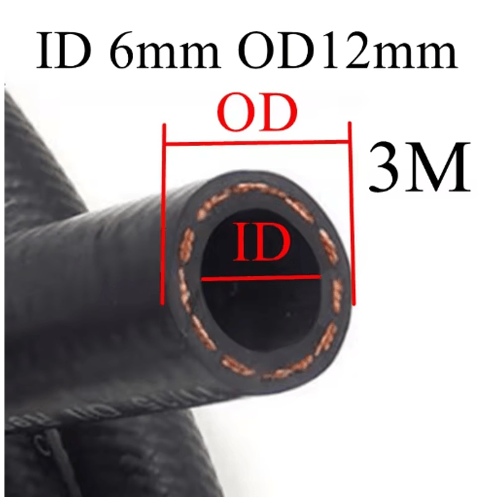 Flexible Car Fuel Hose Multi Size Fuel Line For Transfer Automotive Use 1M To 3M 5