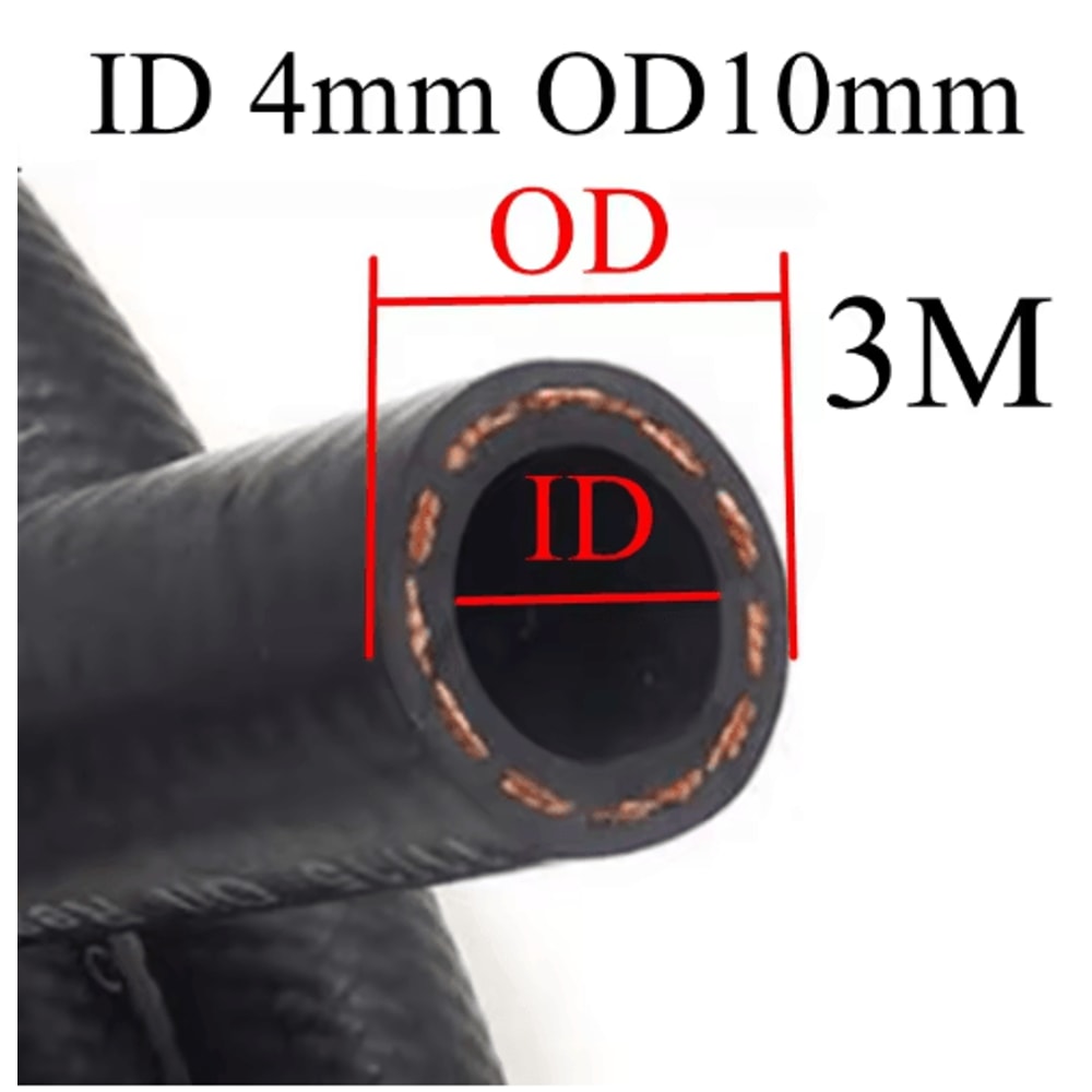 Flexible Car Fuel Hose Multi Size Fuel Line For Transfer Automotive Use 1M To 3M 7