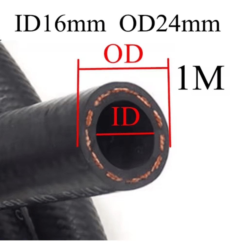 Flexible Car Fuel Hose Multi Size Fuel Line For Transfer Automotive Use 1M To 3M 9