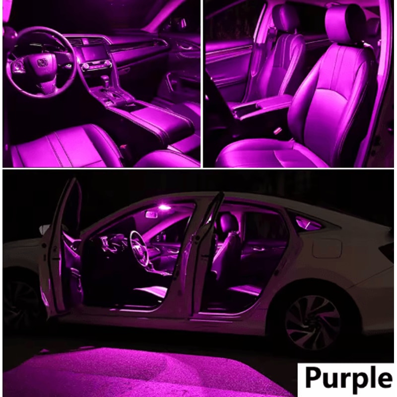 ZITWO No Error LED Interior Light Kit For VW Volkswagen Plug And Play Cabin 1