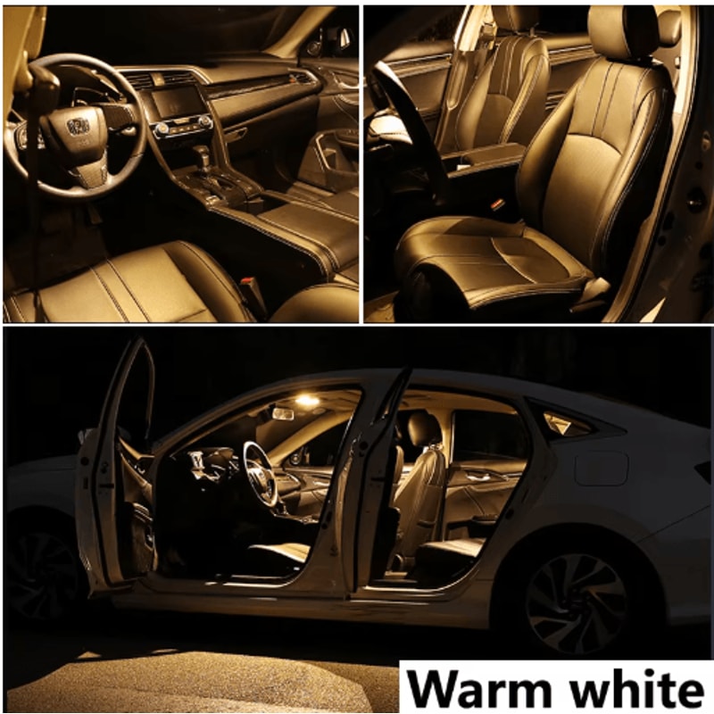 ZITWO No Error LED Interior Light Kit For VW Volkswagen Plug And Play Cabin 2