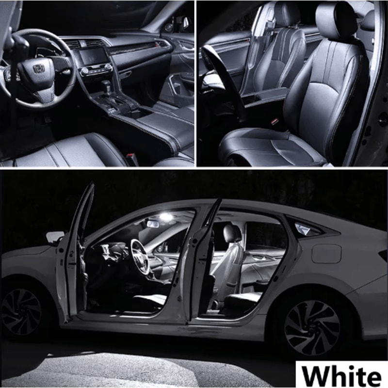 ZITWO No Error LED Interior Light Kit For VW Volkswagen Plug And Play Cabin 4