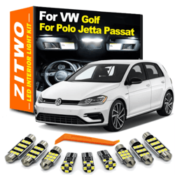 zitwo no error led interior light kit for vw volkswagen plug and play cabin