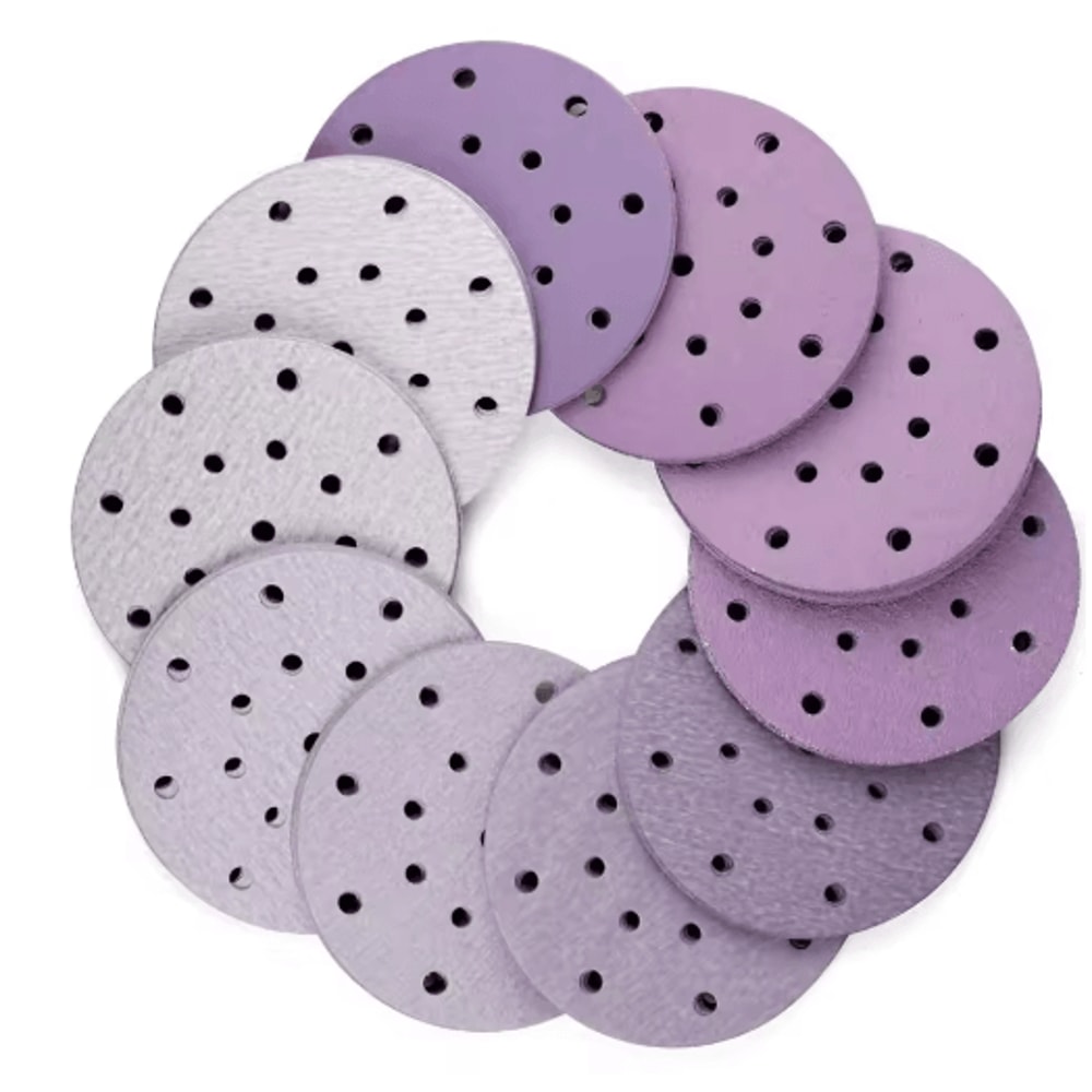 6 Inch 17 Hole Sanding Discs 602000 Grit Hook And Loop Wet Dry Sandpaper For Random Orbital Sanders 1