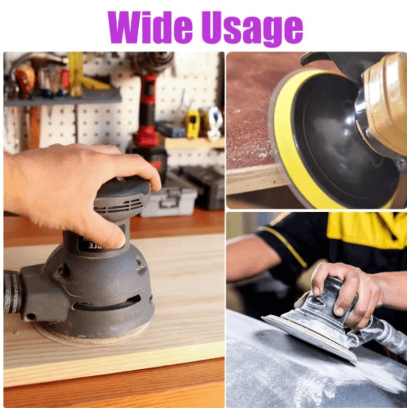 6 Inch 17 Hole Sanding Discs 602000 Grit Hook And Loop Wet Dry Sandpaper For Random Orbital Sanders 3