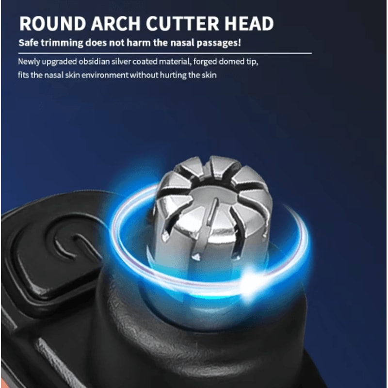 2in1 Electric Ear Nose Hair Trimmer Painless Portable Grooming Tool For Men 2024 6