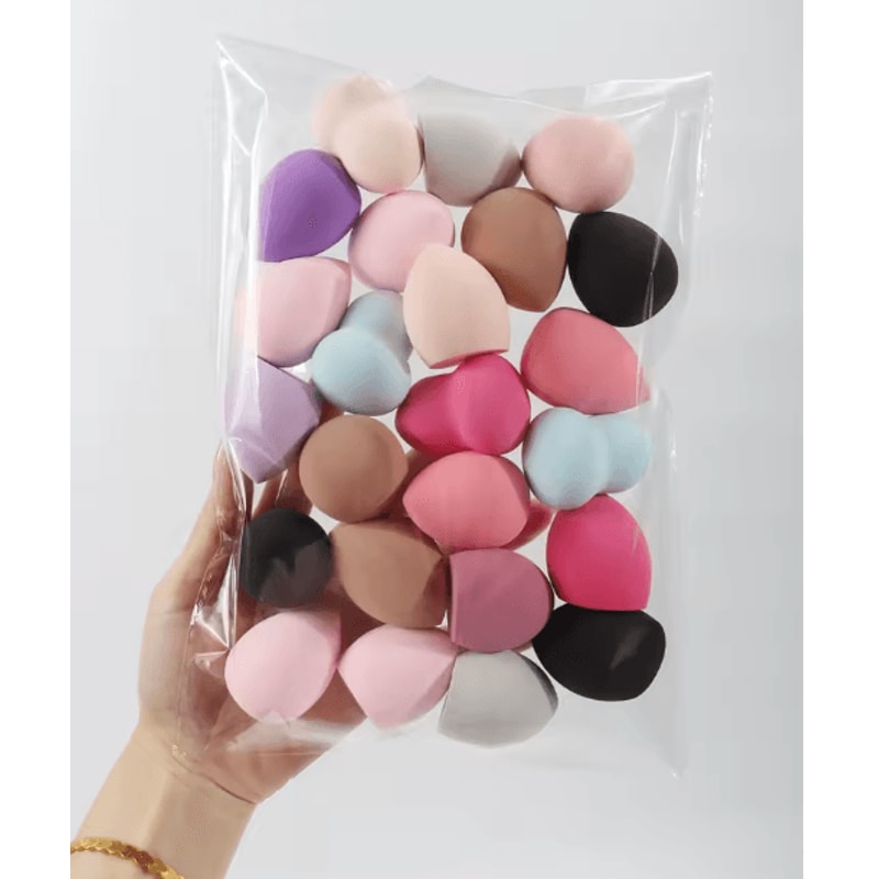 Medium Beauty Makeup Sponges Set Random Shapes Colors For Liquid Cream Powder 660 Pcs 2