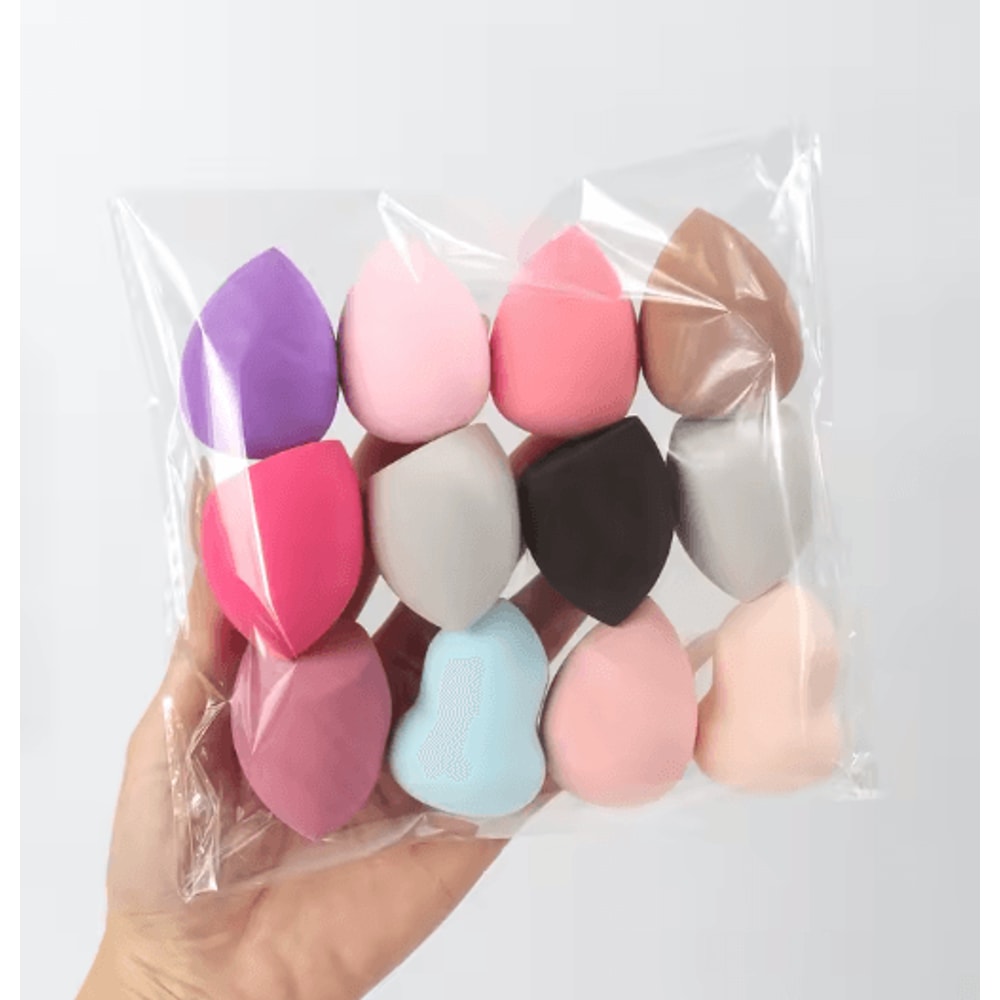 Medium Beauty Makeup Sponges Set Random Shapes Colors For Liquid Cream Powder 660 Pcs 3