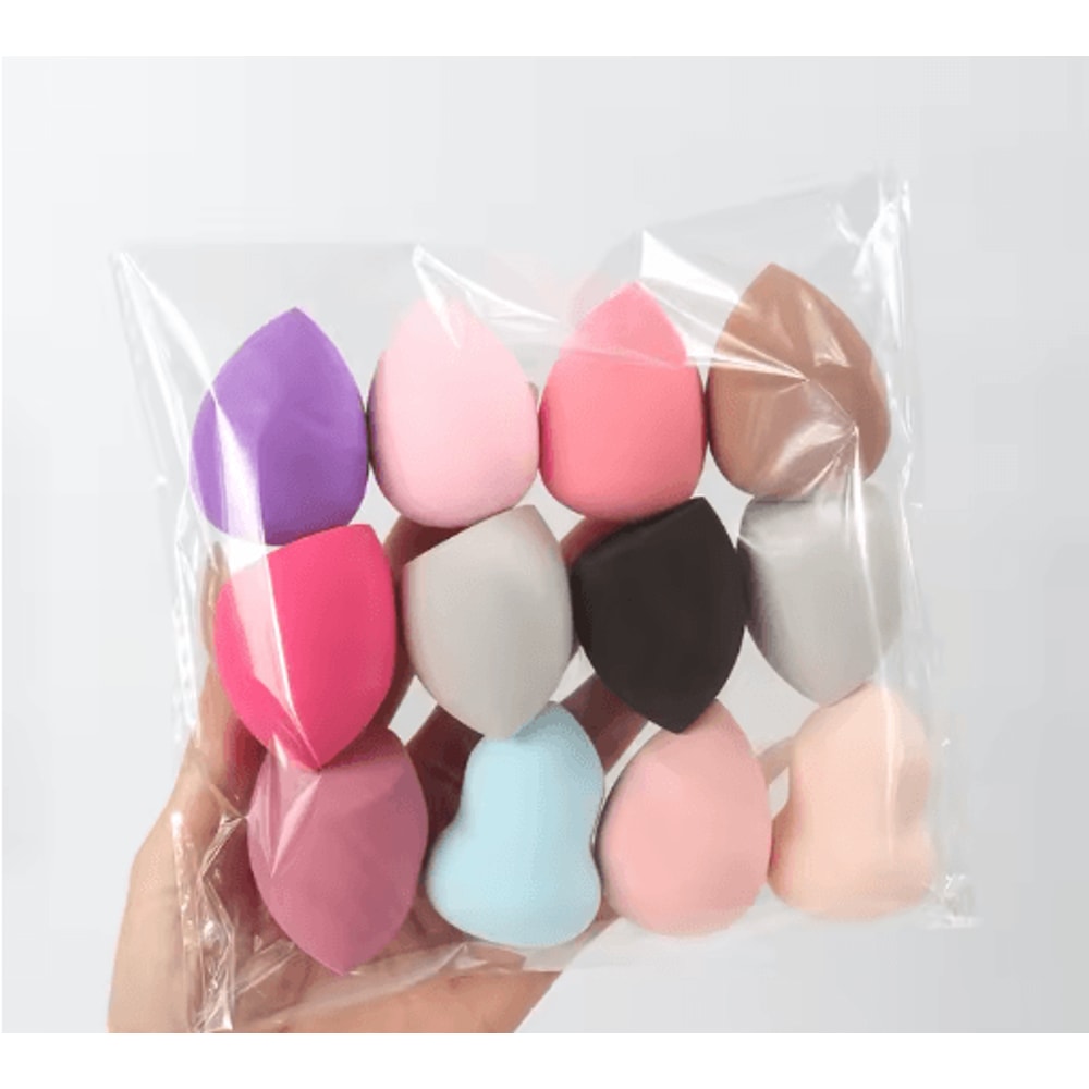 Medium Beauty Makeup Sponges Set Random Shapes Colors For Liquid Cream Powder 660 Pcs 7