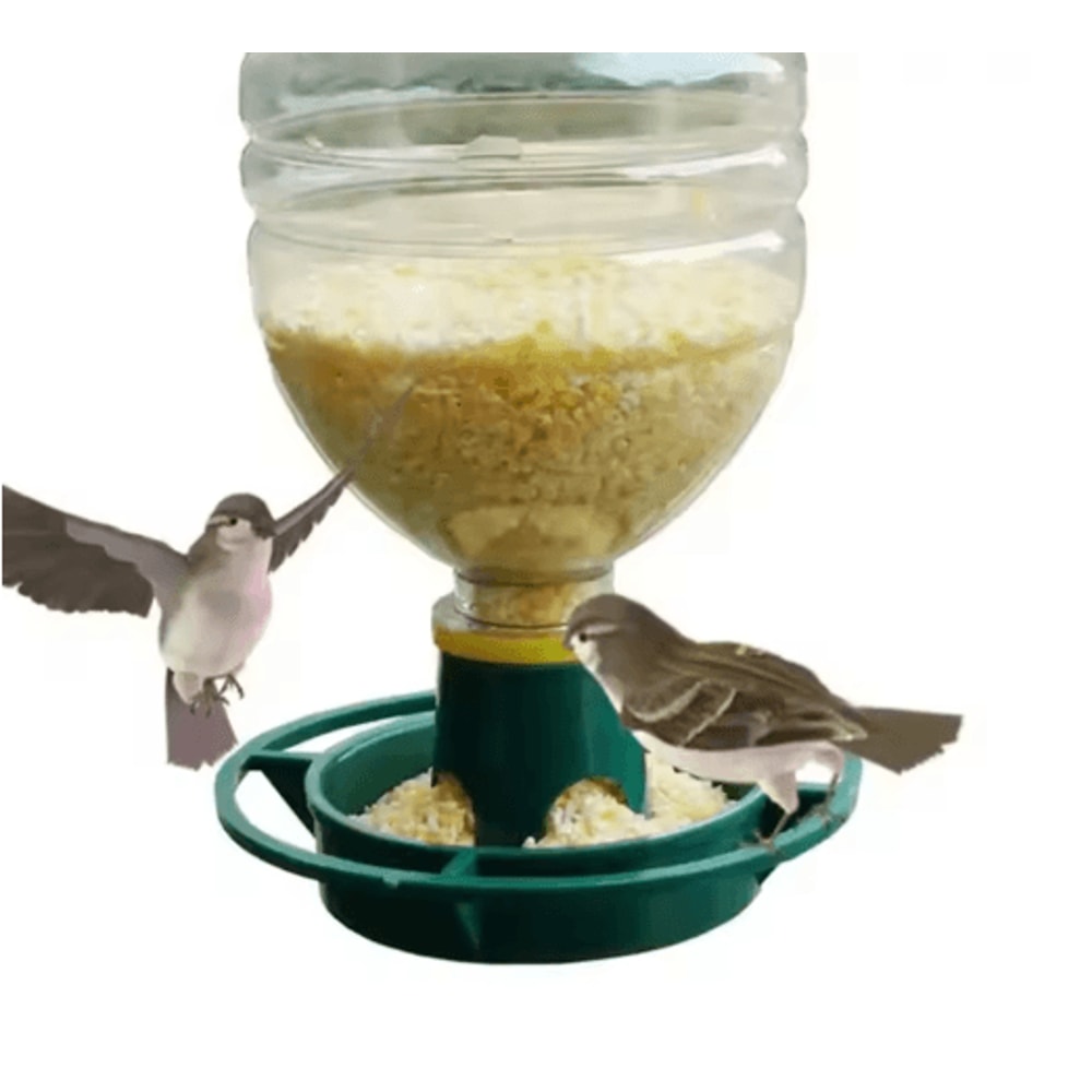 EcoSnap Recycled Soda Bottle Bird Feeder For Outdoor Gardens Balconies 5