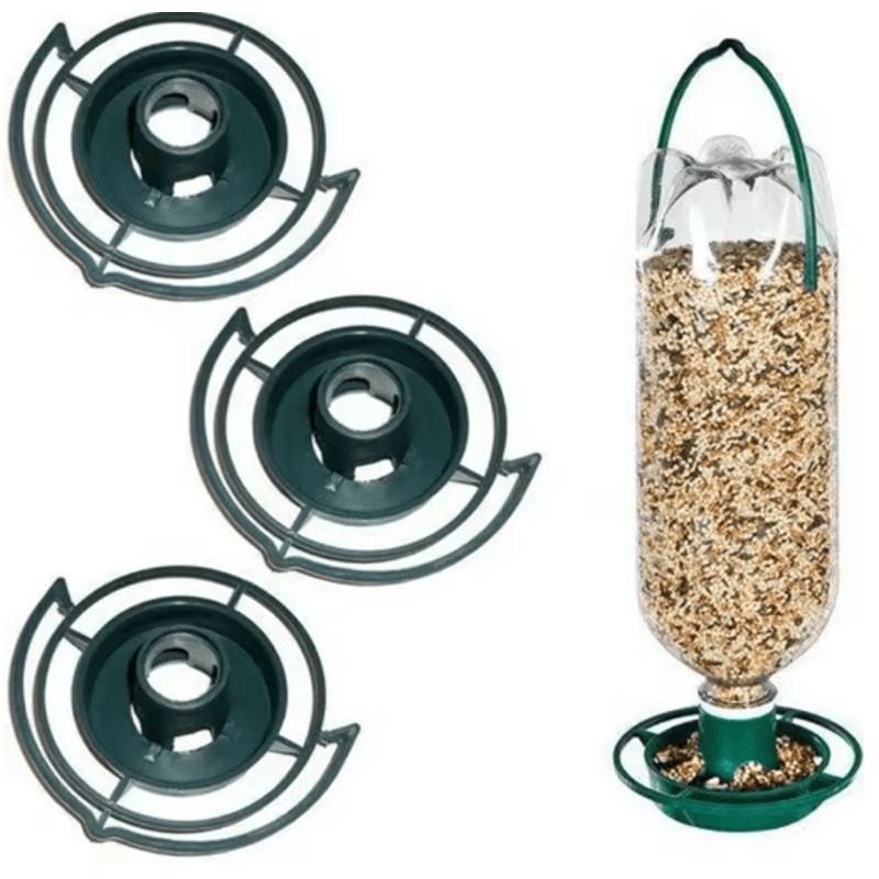 EcoSnap Recycled Soda Bottle Bird Feeder For Outdoor Gardens Balconies 0