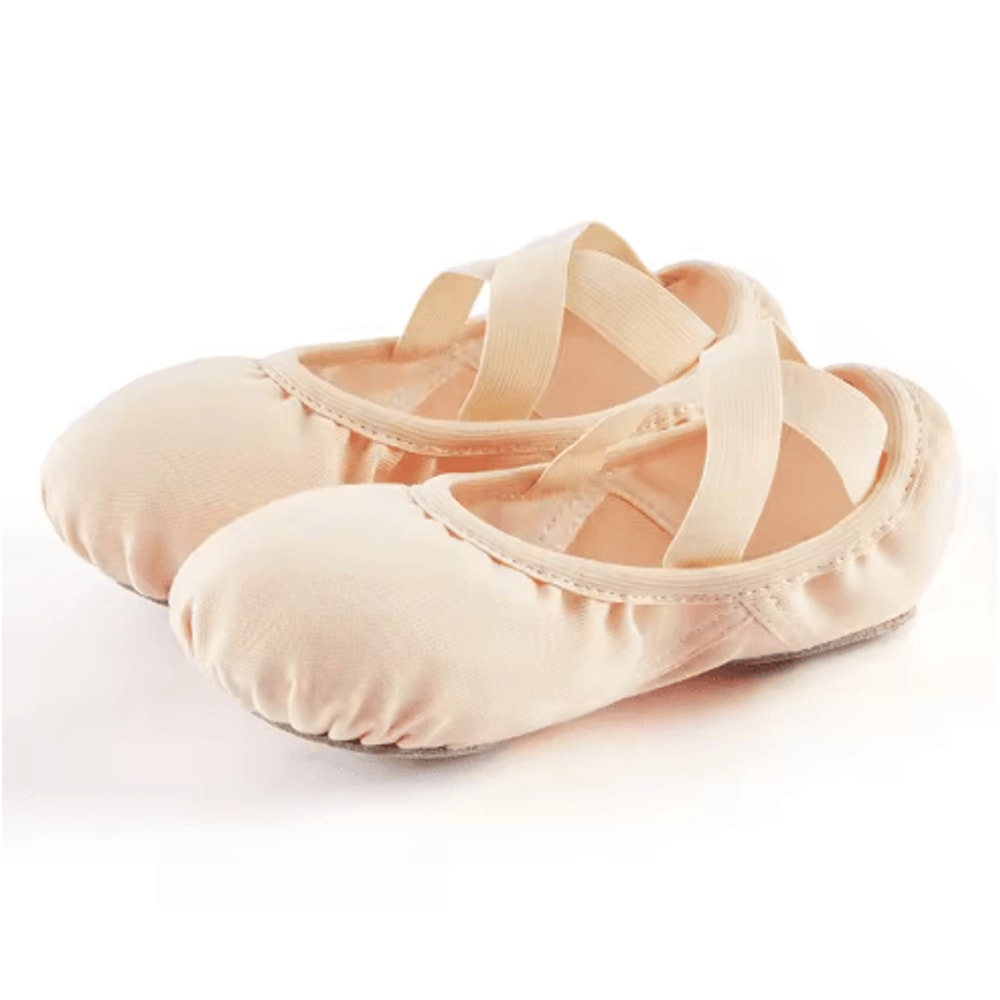 FlexGrace Elastic Ballet Dance Shoes With Soft Cat Claw Sole 4